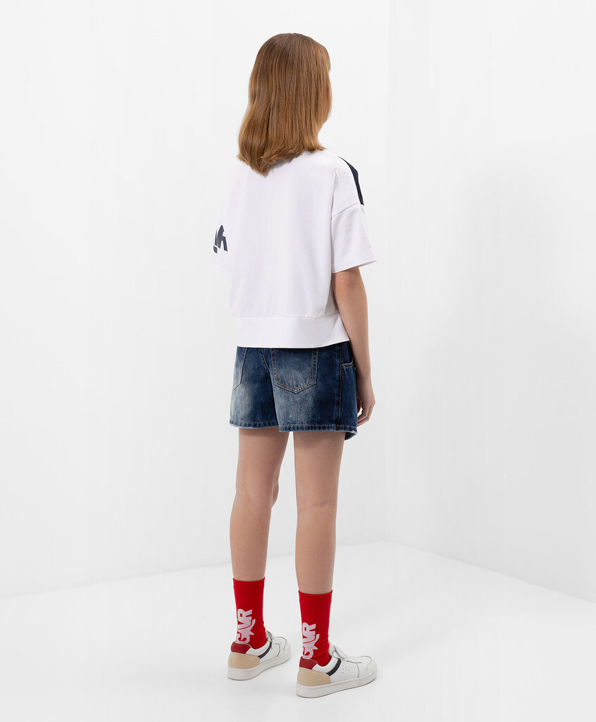 Teksapüksid tüdrukutele Gulliver hind ja info | Tüdrukute lühikesed püksid | kaup24.ee