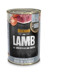 Консервы для собак с бараниной, рисом и помидорами Belcando Lamb with Rice & Tomato, 400 г цена и информация | Консервы для собак | kaup24.ee