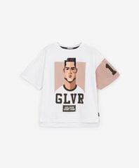 Футболка с принтом для мальчиков Gulliver, белая  цена и информация | Рубашки для мальчиков | kaup24.ee