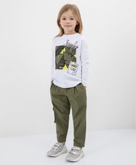 Twill püksid suure tasku khakiga tüdrukutele Gulliver hind ja info | Tüdrukute retuusid, püksid | kaup24.ee
