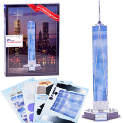3D pusle One World Trade Center, 23 d. hind ja info | Pusled | kaup24.ee