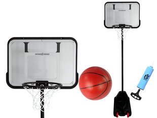 Korvpallitool koos palli ja korviga, Hong Deng, 75 x 65 x 250 cm цена и информация | Баскетбольные стойки | kaup24.ee