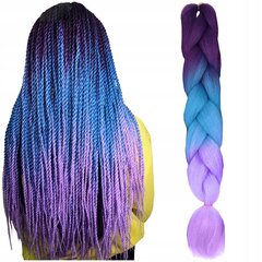 Волосы канекалон трехцветный цена и информация | Аксессуары для волос | kaup24.ee