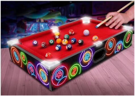 Lauamäng piljard Electronic Arcade Pool/Pillards Neon Series Ambassador цена и информация | Lauamängud ja mõistatused | kaup24.ee