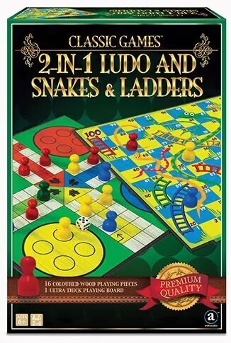 Lauamängud Ludo, Snakes & Ladders Classic Ambassador hind ja info | Lauamängud ja mõistatused | kaup24.ee