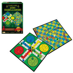 Lauamängud Ludo, Snakes & Ladders Classic Ambassador hind ja info | Lauamängud ja mõistatused | kaup24.ee