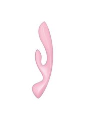 Jänesekujuline Vibrator Satisfyer Triple Oh, roosa hind ja info | Vibraatorid | kaup24.ee