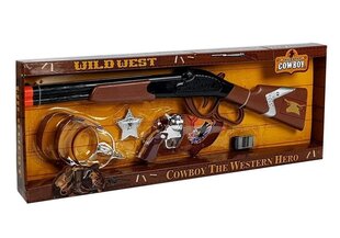 Cowboy komplekt koos relvade ja aksessuaaridega, 61 cm hind ja info | Poiste mänguasjad | kaup24.ee