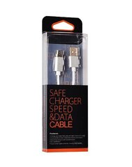 Cable Magnetic Type 1 - USB to Micro USB - with detachable plug 1 Meter SILVER (blister pack) цена и информация | Borofone 43757-uniw | kaup24.ee