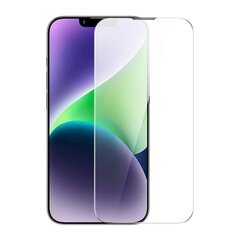 Baseus Закаленное стекло Baseus Corning для iPhone 13 Pro Max/14 Plus со встроенным пылевым фильтром цена и информация | Защитные пленки для телефонов | kaup24.ee