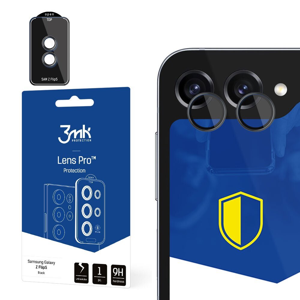 3mk Lens Protection Pro Black screen protector цена и информация | Ekraani kaitsekiled | kaup24.ee