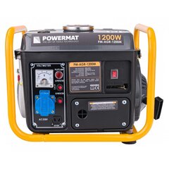 Elektrigeneraator PowerMat PM-AGR-1200M hind ja info | Generaatorid | kaup24.ee