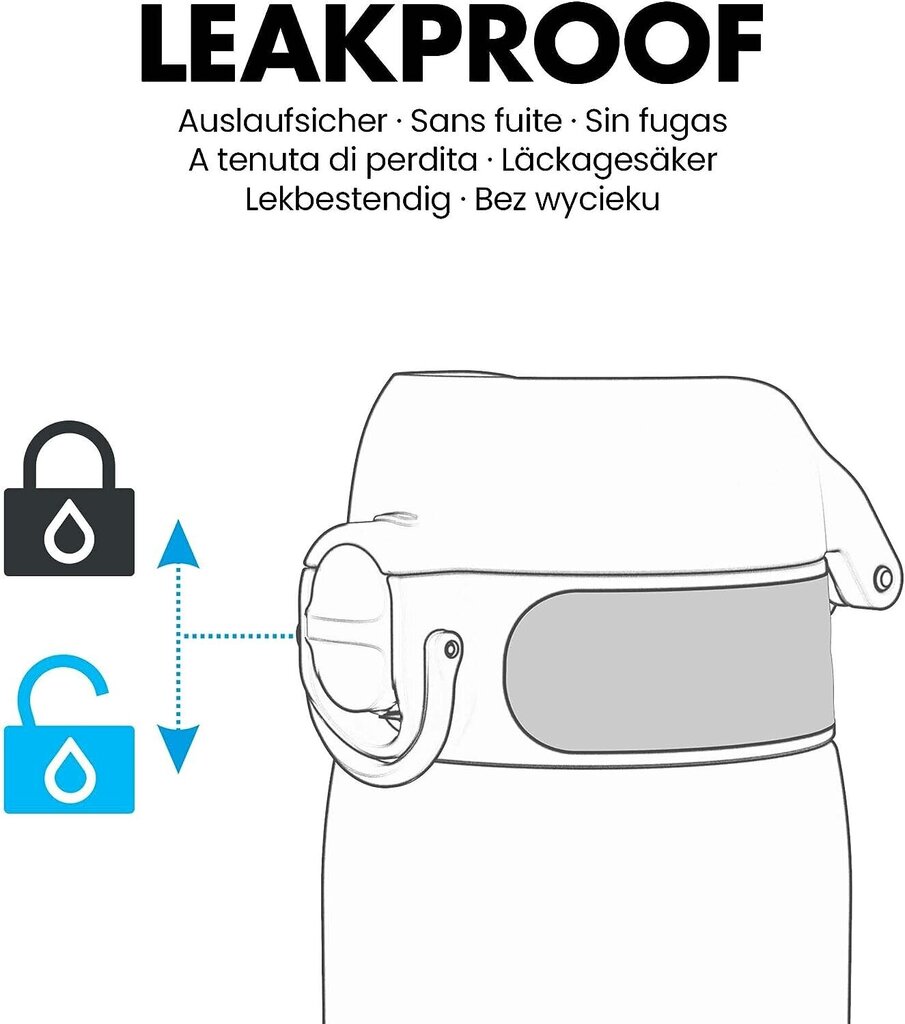 Laste joogipudel autodega Ion8, 500ml цена и информация | Joogipudelid | kaup24.ee