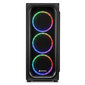 ATX Semi-tower Korpus Sharkoon TK5M RGB ATX Must hind ja info | Arvutikorpused | kaup24.ee