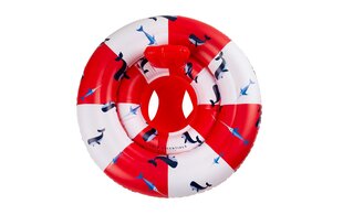 Täispuhutav parv lastele "Swim Essentials" 69 cm, punane hind ja info | Täispuhutavad veemänguasjad ja ujumistarbed | kaup24.ee