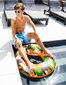 Swim Essentials Camouflage täispuhutav rõngas, 90 cm hind ja info | Täispuhutavad veemänguasjad ja ujumistarbed | kaup24.ee