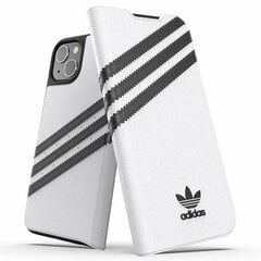 Adidas OR Booklet Case PU iPhone 13 6,1" czarno biały|black white 47092 цена и информация | Чехлы для телефонов | kaup24.ee