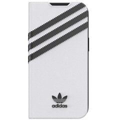 Adidas OR Booklet Case PU iPhone 13 6,1" czarno biały|black white 47092 цена и информация | Чехлы для телефонов | kaup24.ee