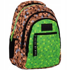 Poiste kooliseljakott, Minecraft, 42 cm цена и информация | Школьные рюкзаки, спортивные сумки | kaup24.ee
