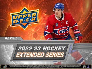 Хоккейные карточки Upper Deck Extended Series 2022/2023, 30 шт. цена и информация | Коллекционные карточки | kaup24.ee