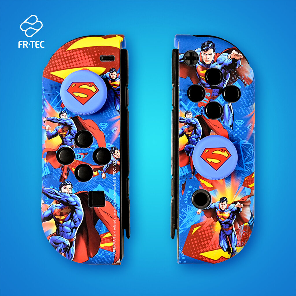 Superman Joy Con kate + Mängukott цена и информация | Mängupuldid | kaup24.ee