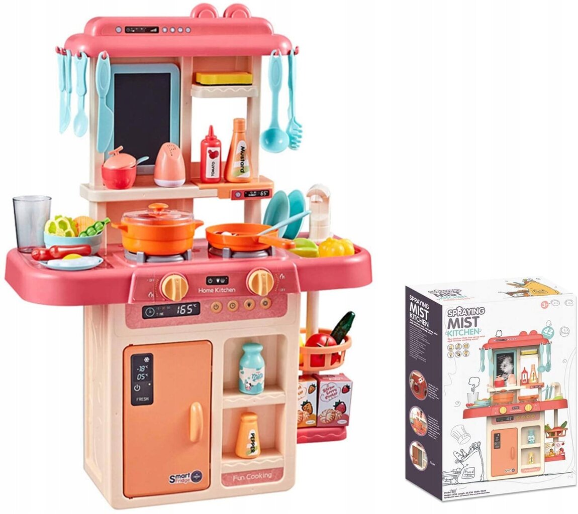 Multifunktsionaalne lasteköök Warez, 63x45,5x22 cm hind ja info | Tüdrukute mänguasjad | kaup24.ee