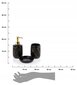 Vannitoatarvikute komplekt HowHomely цена и информация | Vannitoa sisustuselemendid ja aksessuaarid | kaup24.ee