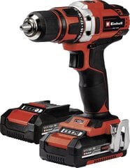 Аккумуляторная дрель EINHELL TE-CD 18/40-1 Li (2x1,5 Ач) цена и информация | Шуруповерты, дрели | kaup24.ee