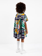 Платье из поплина в стиле колорблок для девочек Gulliver, разноцветное цена и информация | Платья для девочек | kaup24.ee