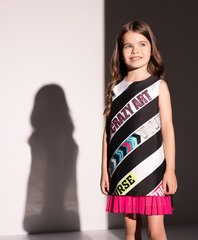 Платье текстильное в стиле колорблок для девочек Gulliver цена и информация | Платья для девочек | kaup24.ee