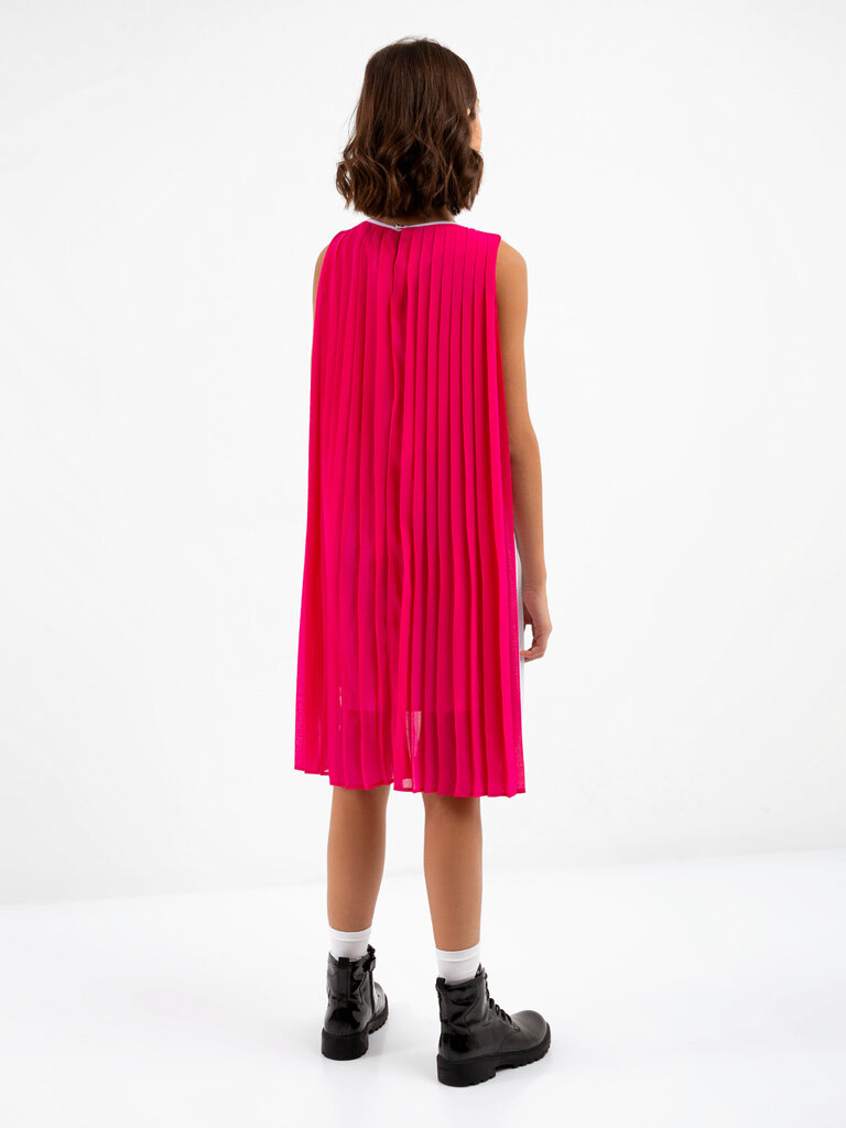 Kombineeritud šifoonist plisseeritud kleit tüdrukutele Gulliver hind ja info | Tüdrukute kleidid | kaup24.ee
