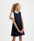 Madala vöökohaga sinine päikesekleit tüdrukutele Gulliver hind ja info | Tüdrukute kleidid | kaup24.ee