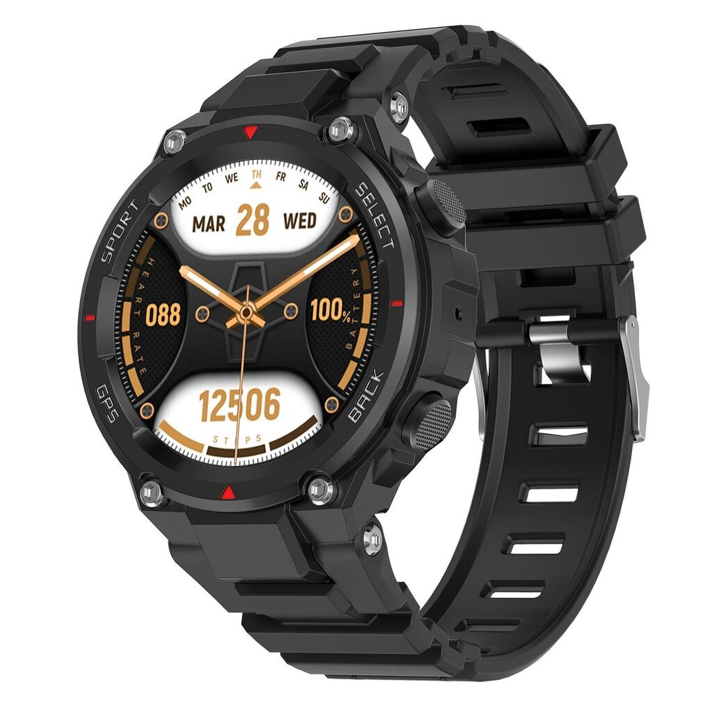 DT NO.1 DT5 Sport Black hind ja info | Nutikellad (smartwatch) | kaup24.ee