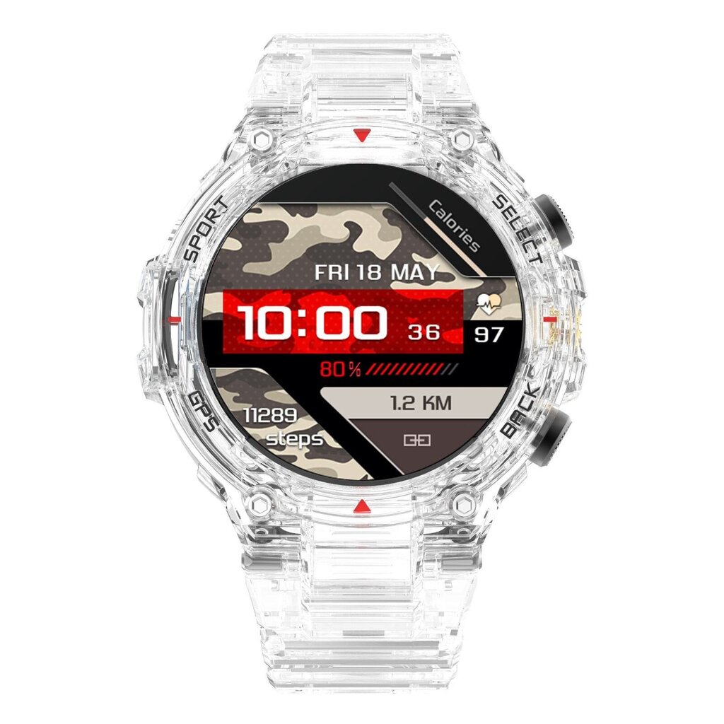 DT NO.1 DT5 Sport Transparent hind ja info | Nutikellad (smartwatch) | kaup24.ee