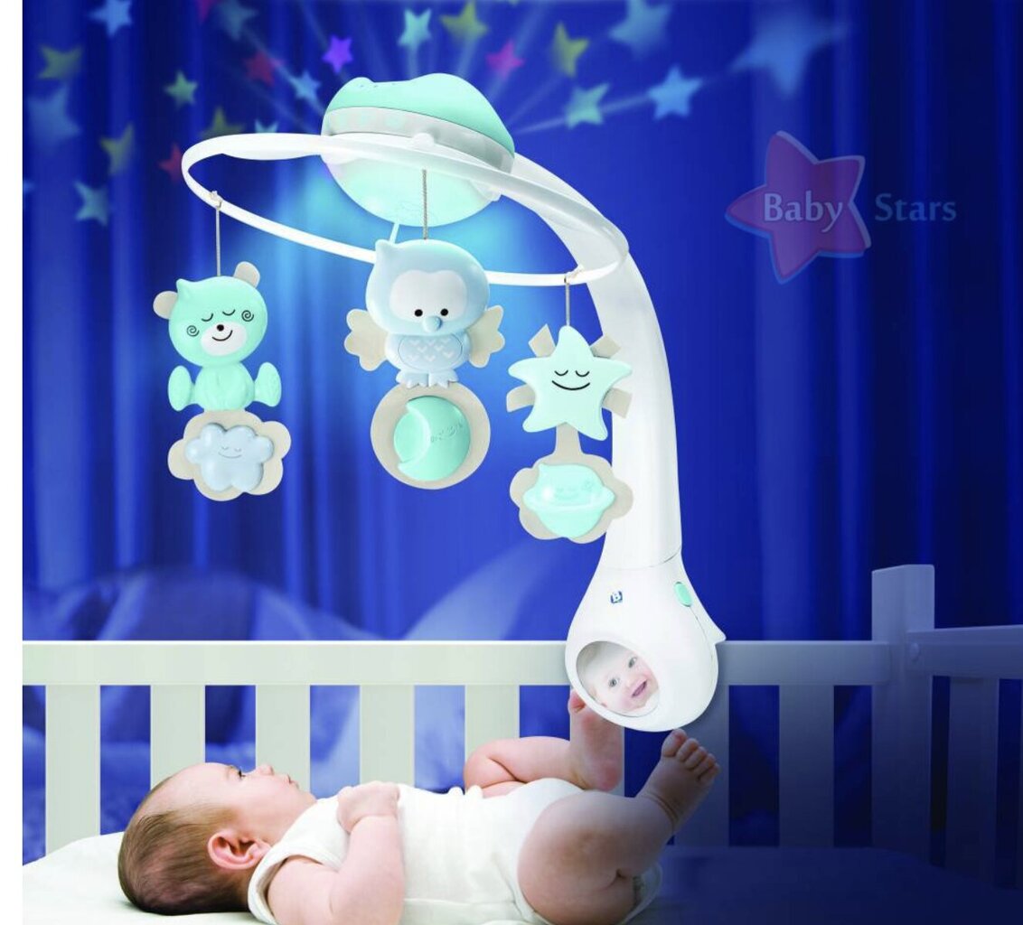 Hälli karussell projektoriga B-kids цена и информация | Imikute mänguasjad | kaup24.ee