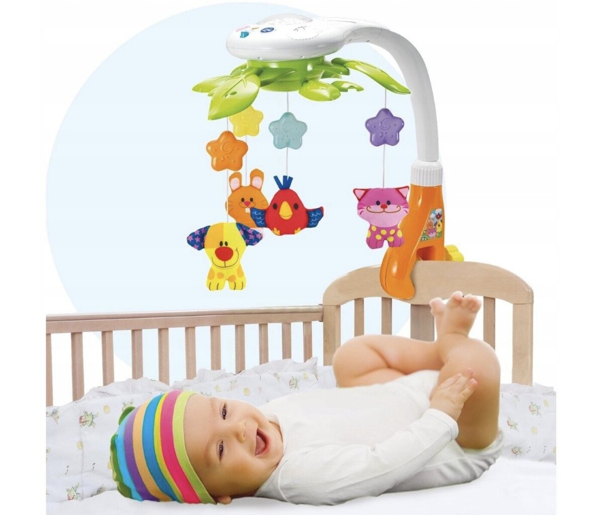 Hälli karussell Smily Play projektoriga цена и информация | Imikute mänguasjad | kaup24.ee