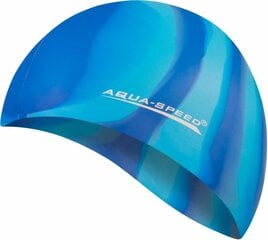 Шапочка для плавания Aqua Speed Bunt, темно синяя/синяя цена и информация | Шапки для плавания | kaup24.ee