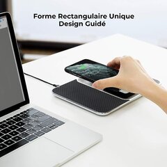 Juhtmevaba laadija Pitaka, kraami korraldaja, aramiidkiud, 10w,hõbedane tagapaneel hind ja info | Mobiiltelefonide laadijad | kaup24.ee