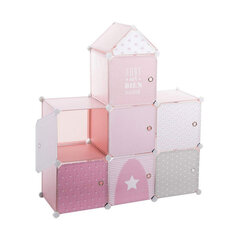 Riiulid Atmosphera Pink Castle Laste Modulaarne (95,5 x 32 x 109 cm) hind ja info | Riiulid | kaup24.ee