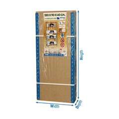 Riiulid Simon Rack Maderclick (180 x 90 x 40 cm) цена и информация | Полки | kaup24.ee