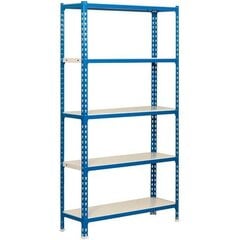 Riiulid SimonRack Sinine Valge (180 x 80 x 40 cm) цена и информация | Полки | kaup24.ee