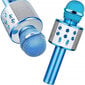 Karaoke mikrofon koos Bluetooth kõlariga Sinine hind ja info | Arendavad mänguasjad | kaup24.ee