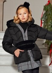 Mayoral jope tüdrukutele 200g 7489*61, must 8445445464505 цена и информация | Куртки, пальто для девочек | kaup24.ee