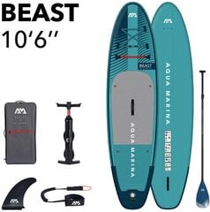 Надувная доска Aqua Marina Beast BT-23BEP (320 x 81 x 15 см) цена и информация | SUP доски, водные лыжи, водные аттракционы | kaup24.ee