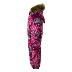 Детский зимний комбинезон Huppa KEIRA, бордовый цвет цена и информация | Зимняя одежда для детей | kaup24.ee