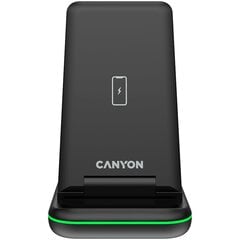 Canyon WS-304 Foldable 3in1 цена и информация | Зарядные устройства для телефонов | kaup24.ee