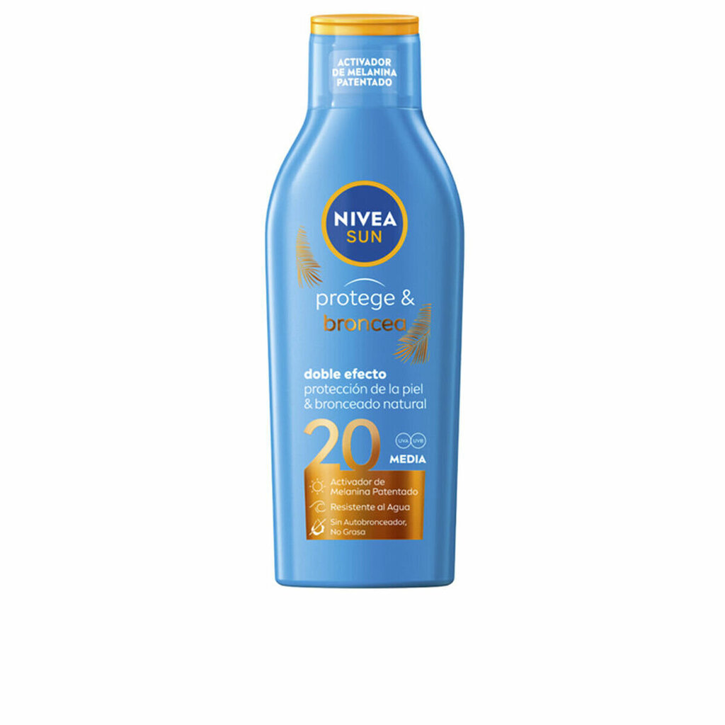 Päikesekaitsekreem Nivea Sun 200 ml Spf 20 цена и информация | Päikesekreemid | kaup24.ee