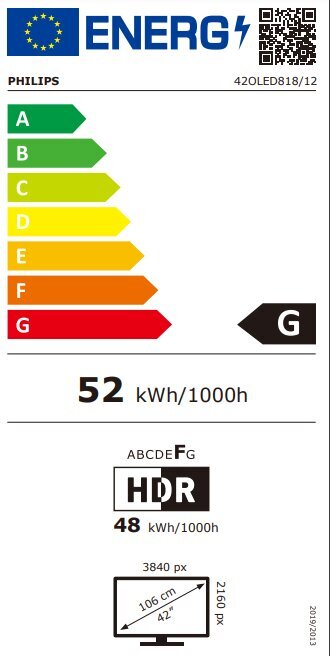 Philips 42OLED818/12 hind ja info | Telerid | kaup24.ee