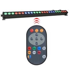 Valgusefektid Light4Me Deco Bar 24 RGB IR hind ja info | Muusikariistade tarvikud | kaup24.ee