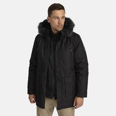 Huppa meeste talveparka ROMAN 2, 200g, must цена и информация | Мужские куртки | kaup24.ee